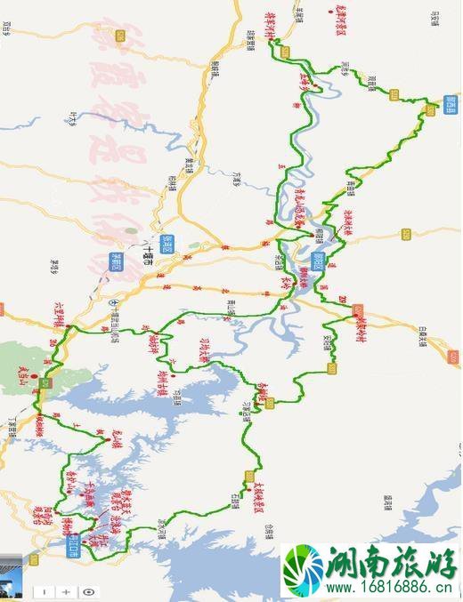 丹江口水库最美公路 线路详解（附地图）