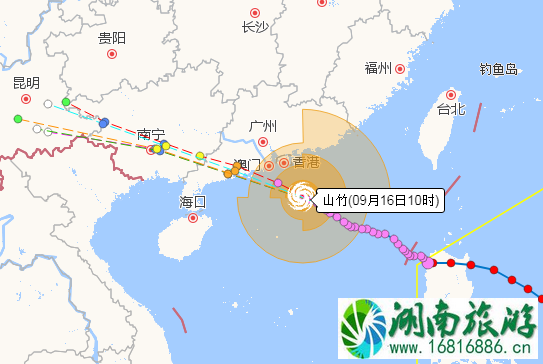 台风山竹会影响哪些城市 2022因台风山竹暂时关闭的景区有哪些