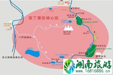 亚丁村交通线路指南 亚丁村核心景点介绍