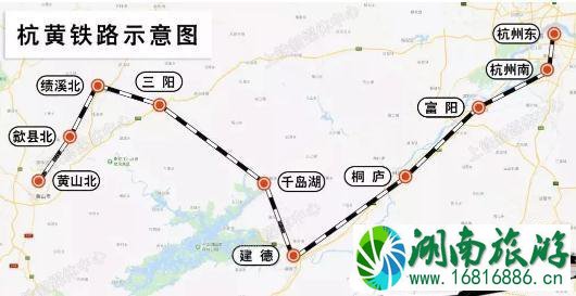 杭黄高铁线路图 杭黄高铁到千岛湖吗 凭高铁票可免票游千岛湖