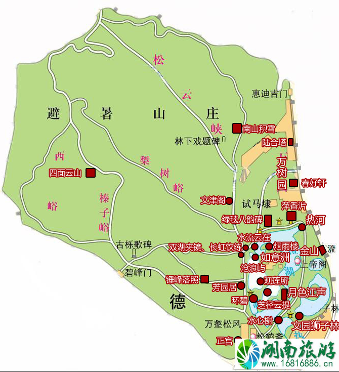 承德山庄门票多少钱?优惠政策及周边住宿和游玩路线介绍