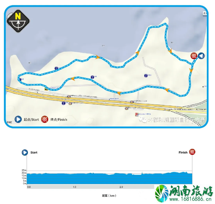 11月22日瑶湖郊野森林公园因环鄱阳湖自行车精英赛关闭