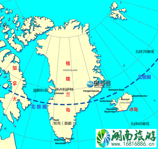 格陵兰岛属于哪个国家  格陵兰岛属于哪个大洲