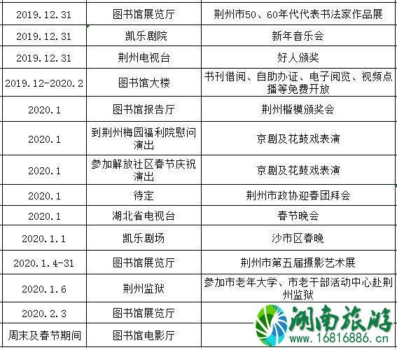 荆州方特春节营业时间 附2020年新春庙会活动