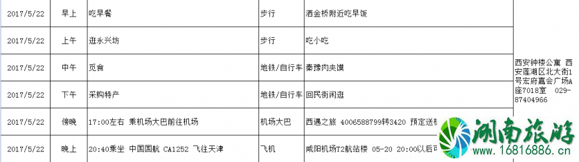 西安旅游交通地图 去西安旅游多少钱