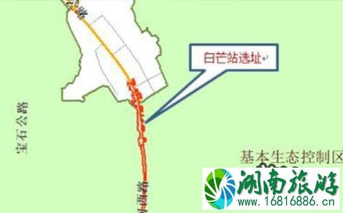 深圳地铁13号线白芒站定在哪里 地址定在哪