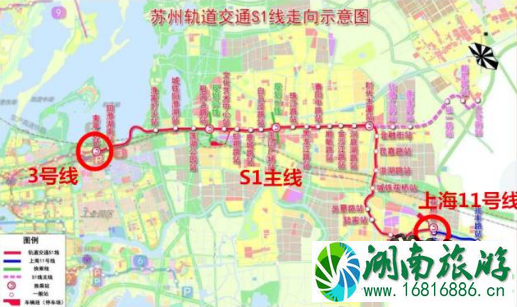 苏州地铁S1线跟上海地铁11号线对接了吗 上海地铁和苏州地铁连接在一起了是真的吗