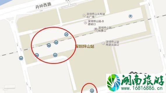 深圳坪山高铁站坐什么公交车或者地铁可以到