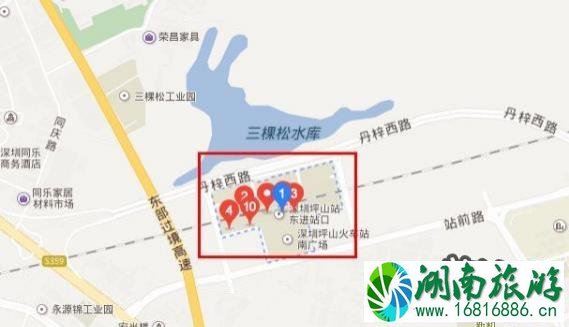 深圳坪山高铁站坐什么公交车或者地铁可以到