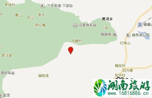 去峨眉山红珠山温泉怎么走 峨眉山红珠山温泉交通