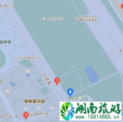 深圳香蜜公园怎么去 深圳香蜜公园交通攻略