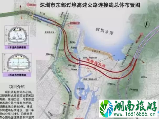 香港沙头角公路通往莲塘口岸的干道接通了吗