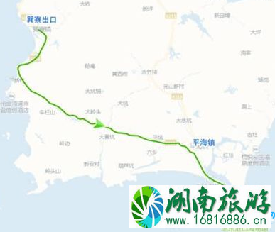 2022五一期间深圳往惠州巽寮湾避堵绕行指南