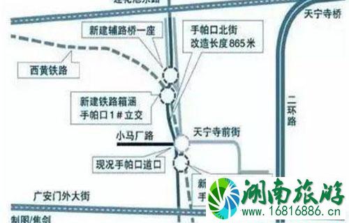 2022北京手帕口铁道口封路了吗+绕路攻略