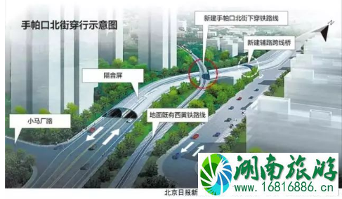 2022北京手帕口铁道口封路了吗+绕路攻略