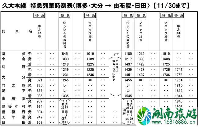 佐贺怎么去由布院