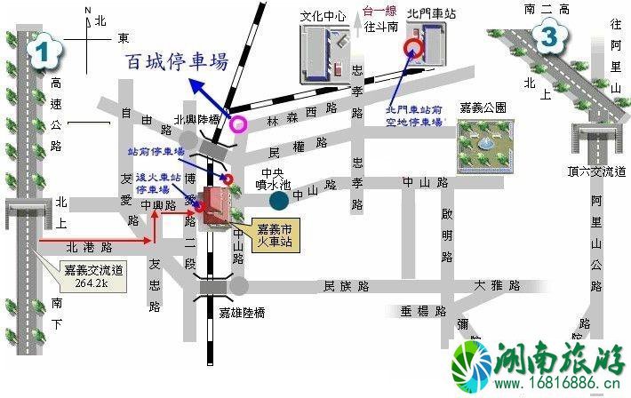 去台湾的交通方式 台湾省内的交通方式