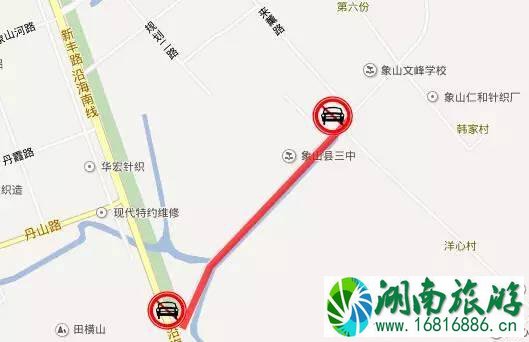 2022宁波高考哪些道路限行交通管制