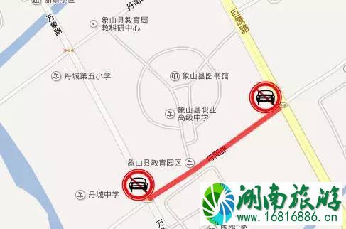 2022宁波高考哪些道路限行交通管制