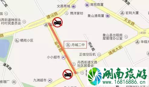 2022宁波高考哪些道路限行交通管制