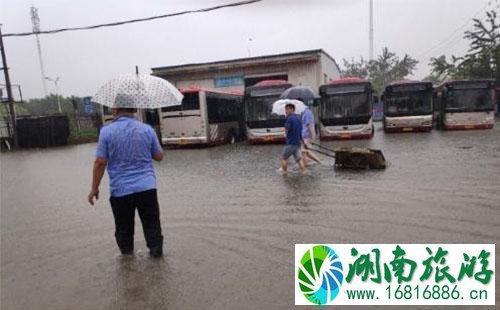 2022年7月24天津下雨哪些公交线路有影响