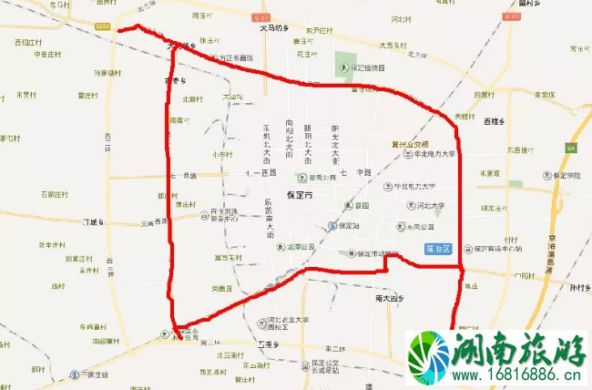 2022平安夜保定交通管制路段+时间+限行区域