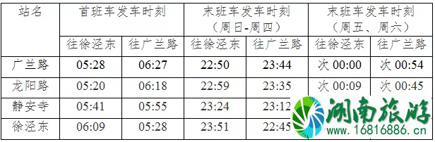 2022上海浦东机场大巴时刻表+出租车站点+交通