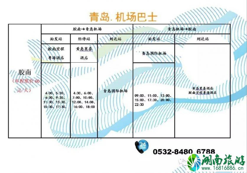 青岛机场大巴702时刻表 2022青岛机场大巴最新时刻表