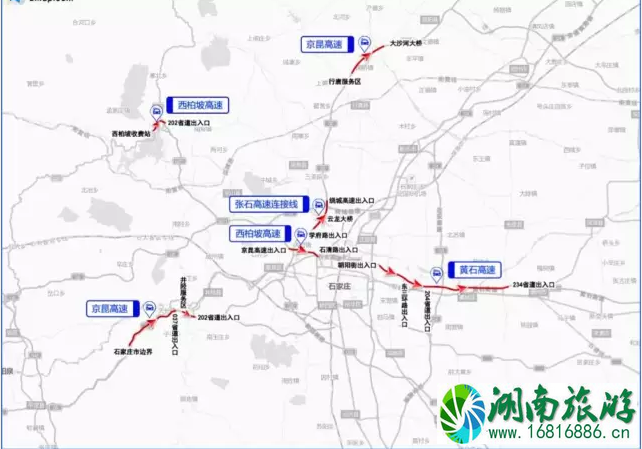 2022河北元旦堵车高峰期+拥堵路段