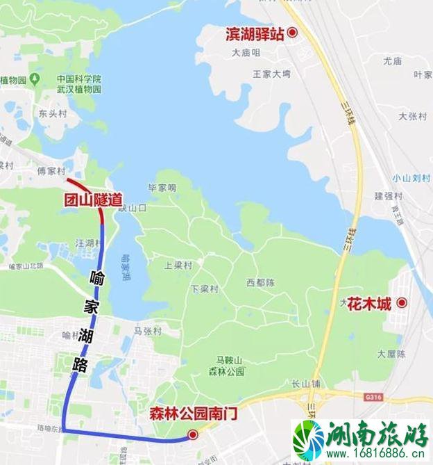 2022武汉东湖樱花节交通管制信息整理