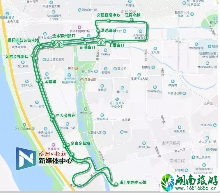 2022福州地铁2号线接驳车站点+运营时间