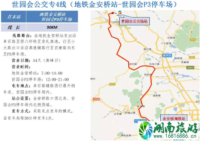 2022北京世园会期间免费摆渡+旅游专线+接驳专线线路发车时间