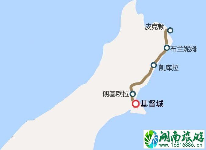 2022新西兰观光火车线路图+票价+运营时间