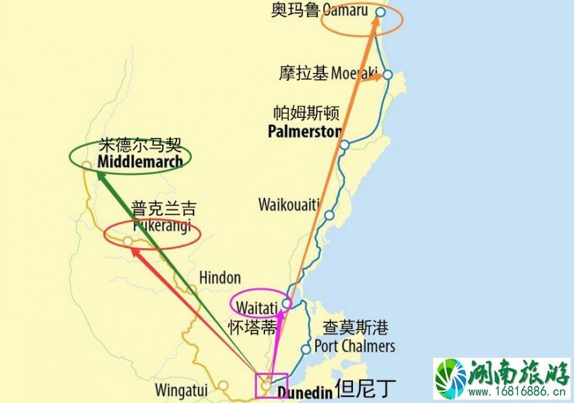 2022新西兰观光火车线路图+票价+运营时间