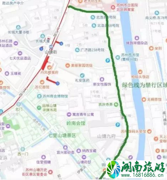 五一小长假苏州景区限行2022 平江历史街区限行时间+区域