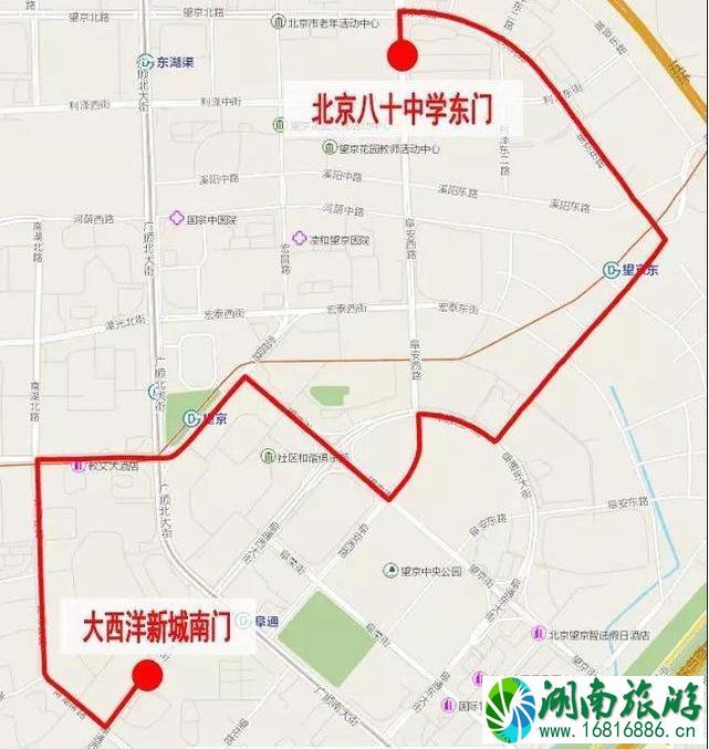 2022年6月27日起北京公交线路调整信息汇总