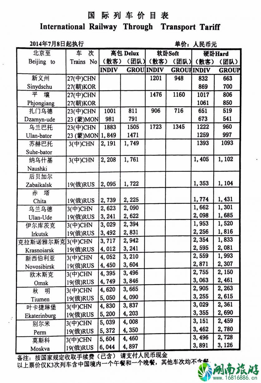 2022年k3国际火车时刻表+购买攻略