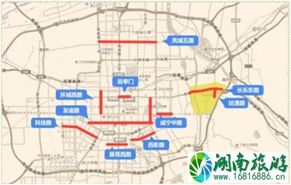 2022端午节西安易堵路段+热门景点