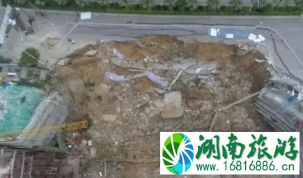 2022南宁东葛路坍塌最新情况+交通管制