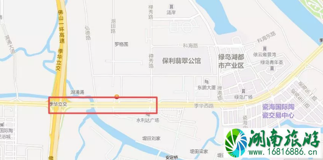 2022佛山季华西路交通管制路段+公交绕行指南