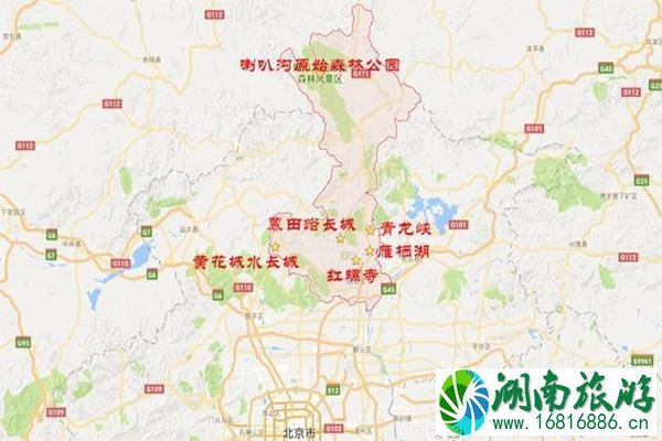 怀密线怀柔北站景区直通车 附时刻信息