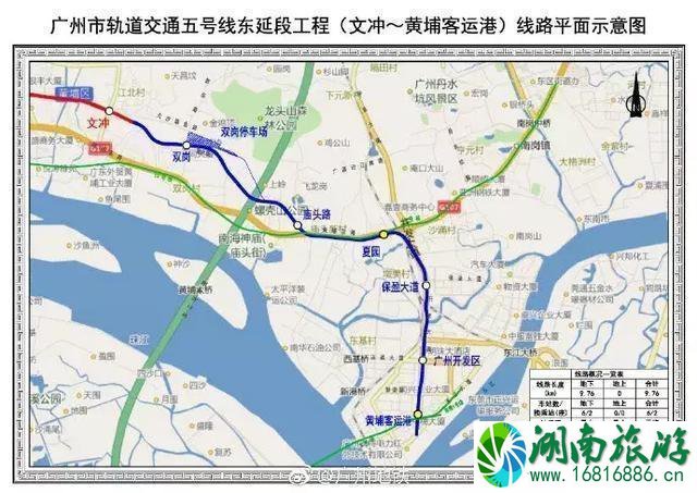 广州地铁2020年开通新线时间+线路图+站点