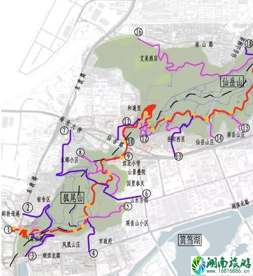 厦门山海健康步道入口 2020春节健康步道限流措施