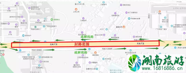 南宁南宁秀厢大道沙江立交主桥道路维修封闭 南宁春运高速拥堵路段和绕行指南