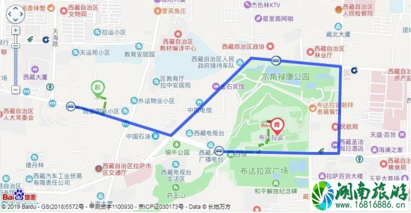 布达拉宫坐几路公交车可以到 布达拉宫在哪里