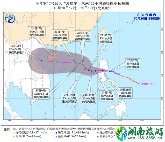 2020年17号台风沙德尔最新消息 17号台风对海南有哪些影响