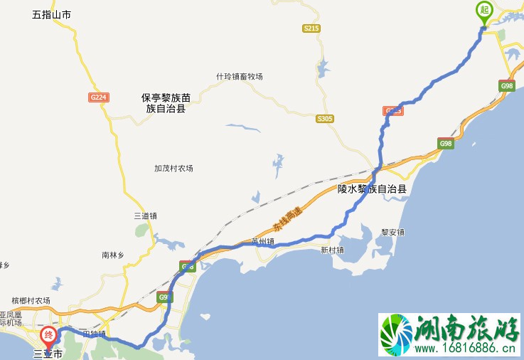 骑行海南岛线路有哪些 海南岛东线最佳旅游路线