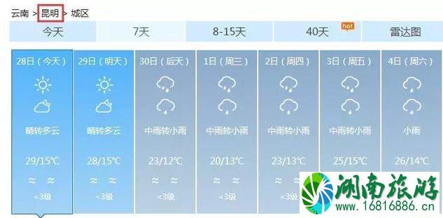 2022五一云南天气 五一云南旅游景点推荐