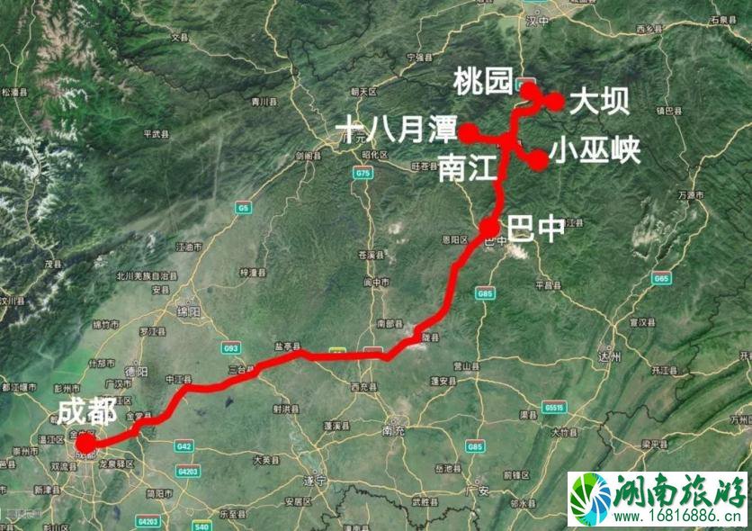 成都自驾游光雾山路况怎么样 光雾山景区内部交通