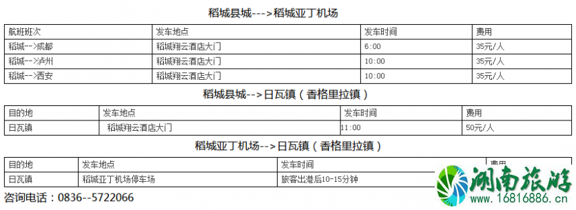 带父母去稻城亚丁要注意什么 稻城亚丁衣食住行攻略